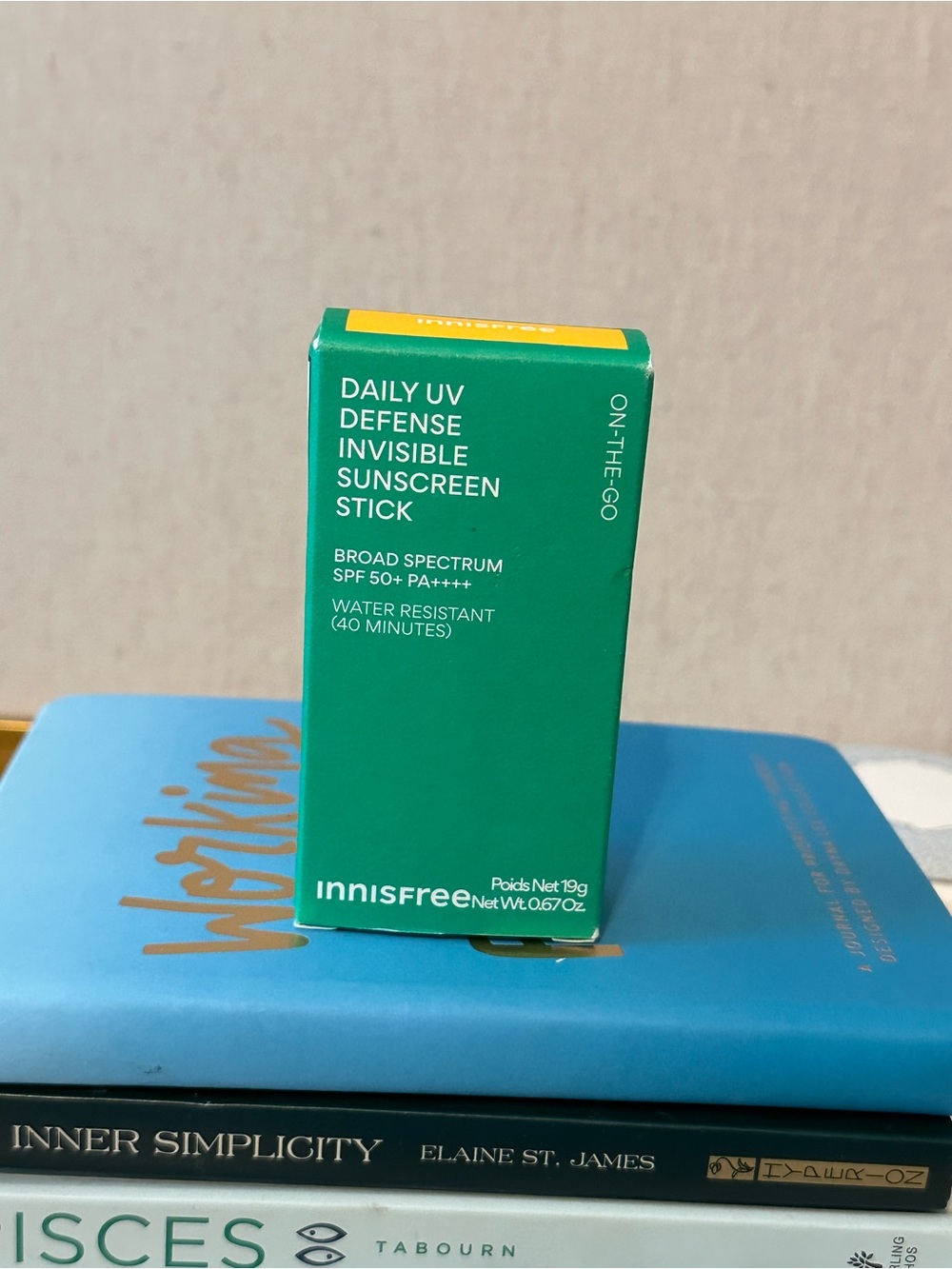 Innisfree Daily UV Defense Invisible Sunscreen Stick - Green